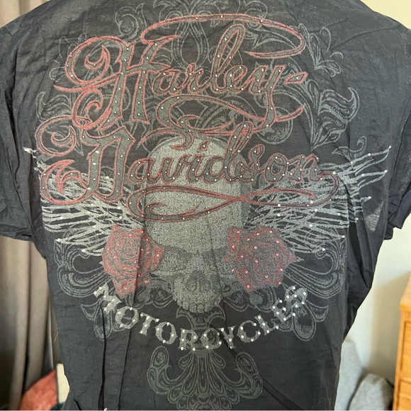 Vintage Harley-Davidson Black Graphic Shirt - Picture 2 of 9